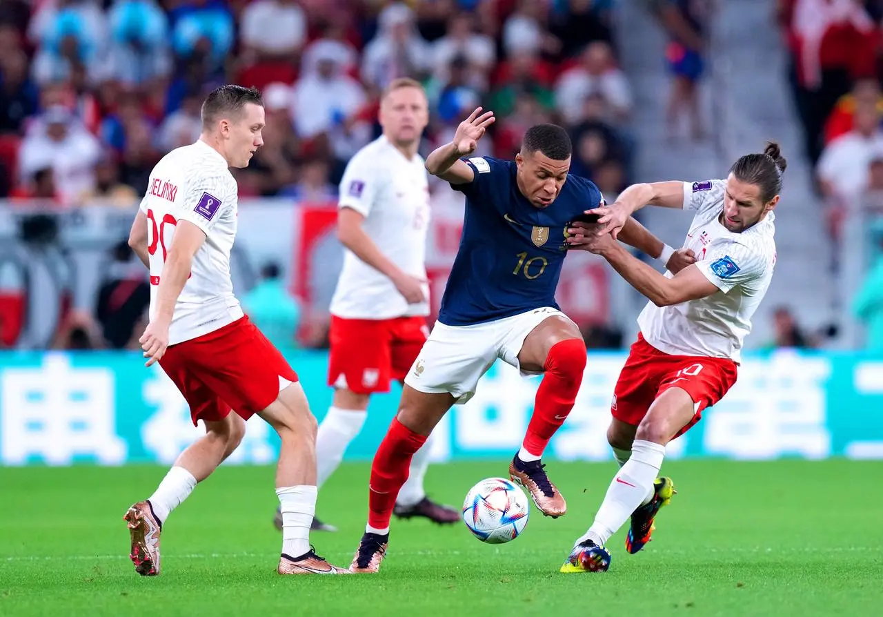 France v Poland – FIFA World Cup 2022 – Round of 16 – Al Thumama Stadium