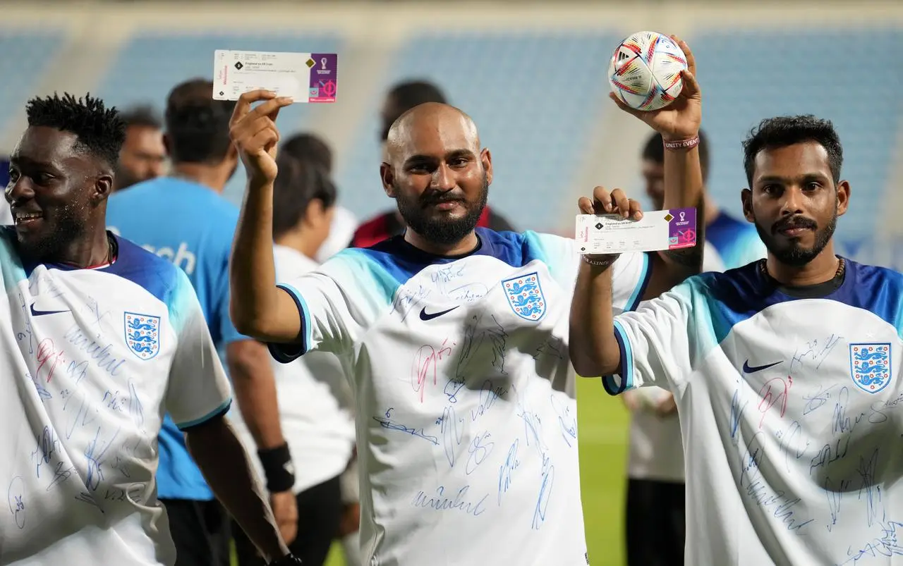 England Community Engagement – Al Wakrah Sports Club Stadium