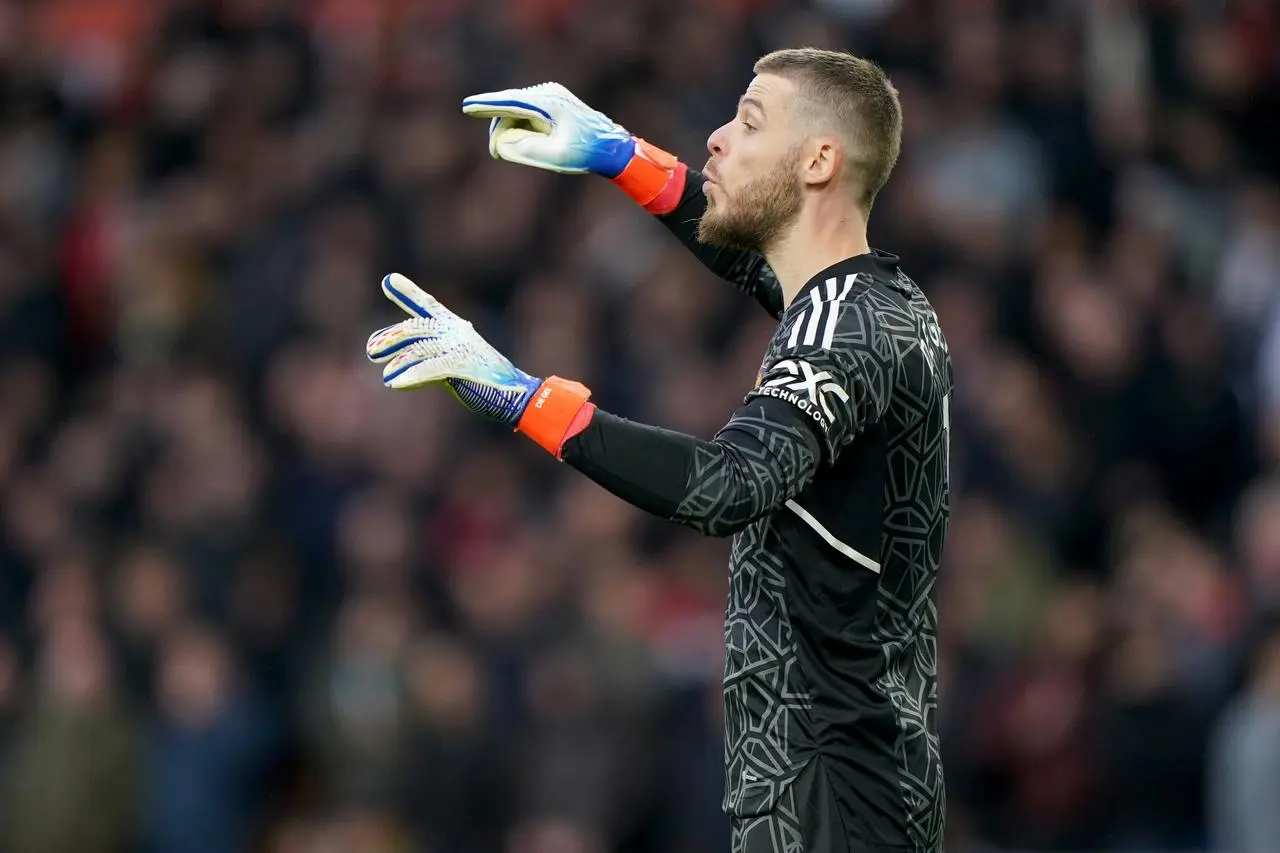 David de Gea made a crucial late save