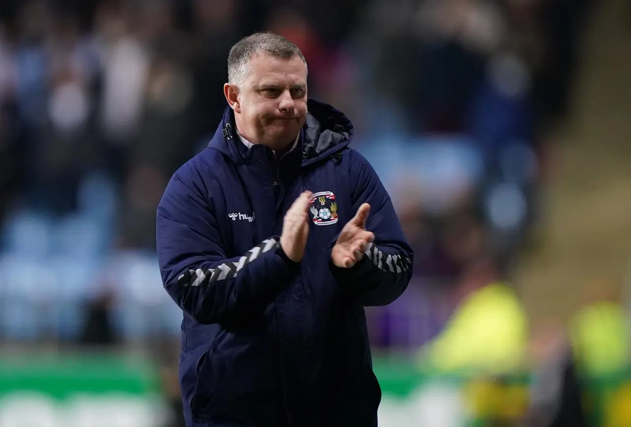 Coventry manager Mark Robins