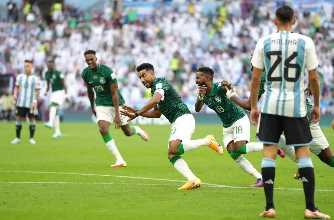 Saudi Arabia’s Salem Al Dawsari stunned Argentina with his winning strike.