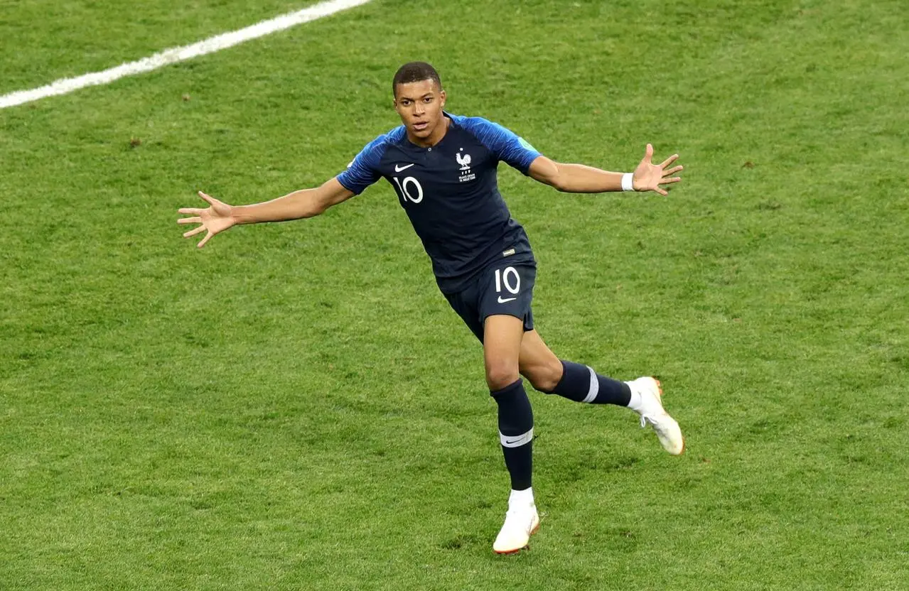 France's Kylian Mbappe