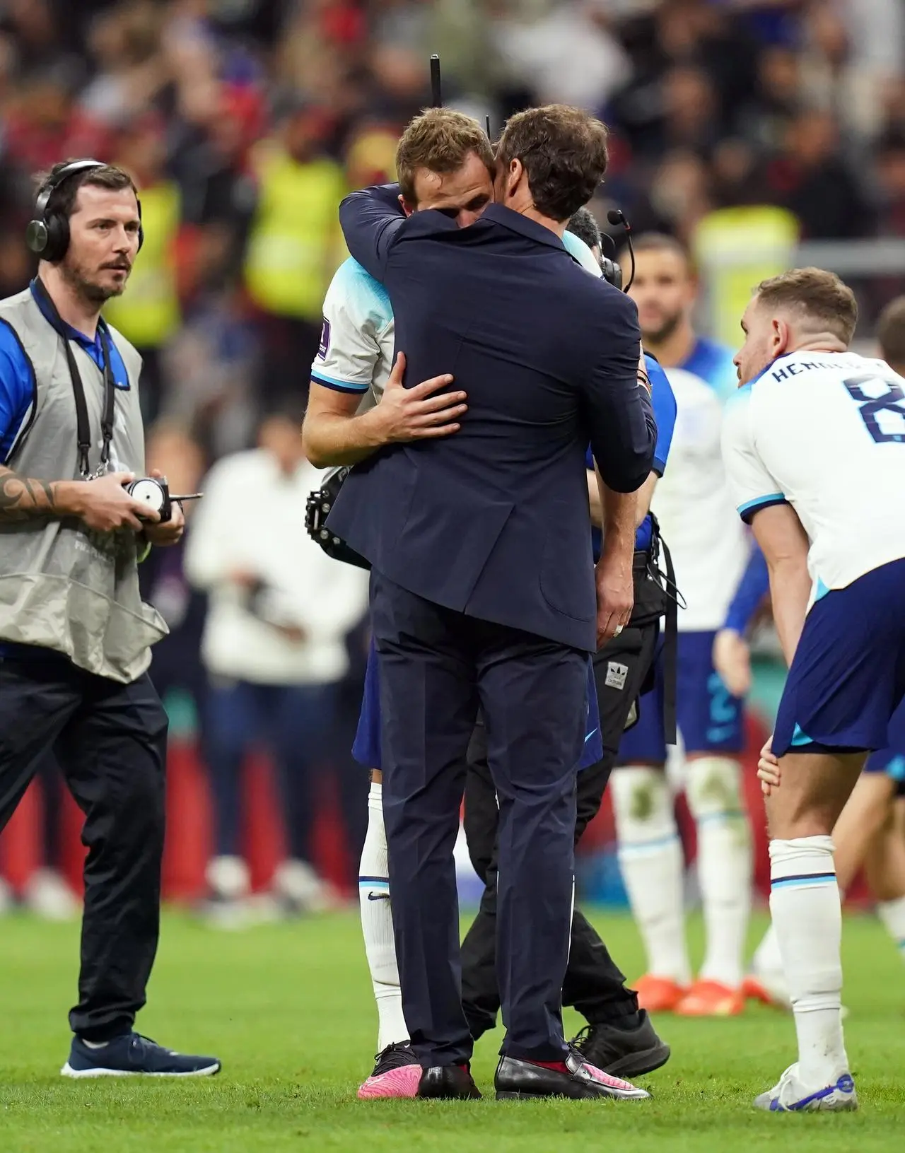 Harry Kane and Gareth Southgate