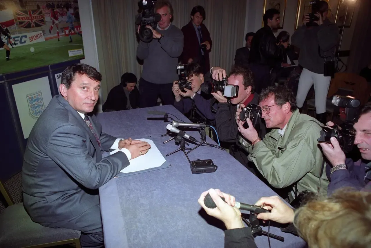 England Manager – Graham Taylor – Park Court Hotel, London.