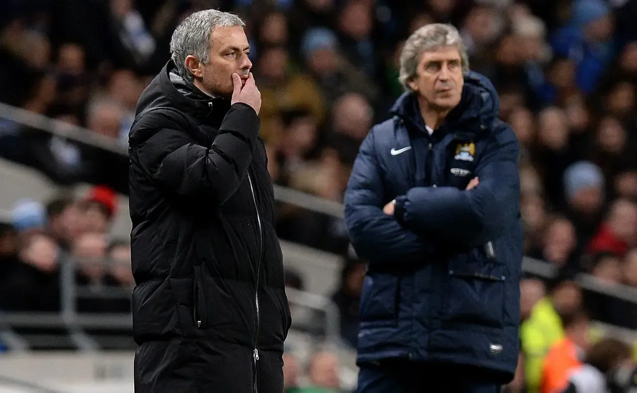 Jose Mourinho and Manuel Pellegrini
