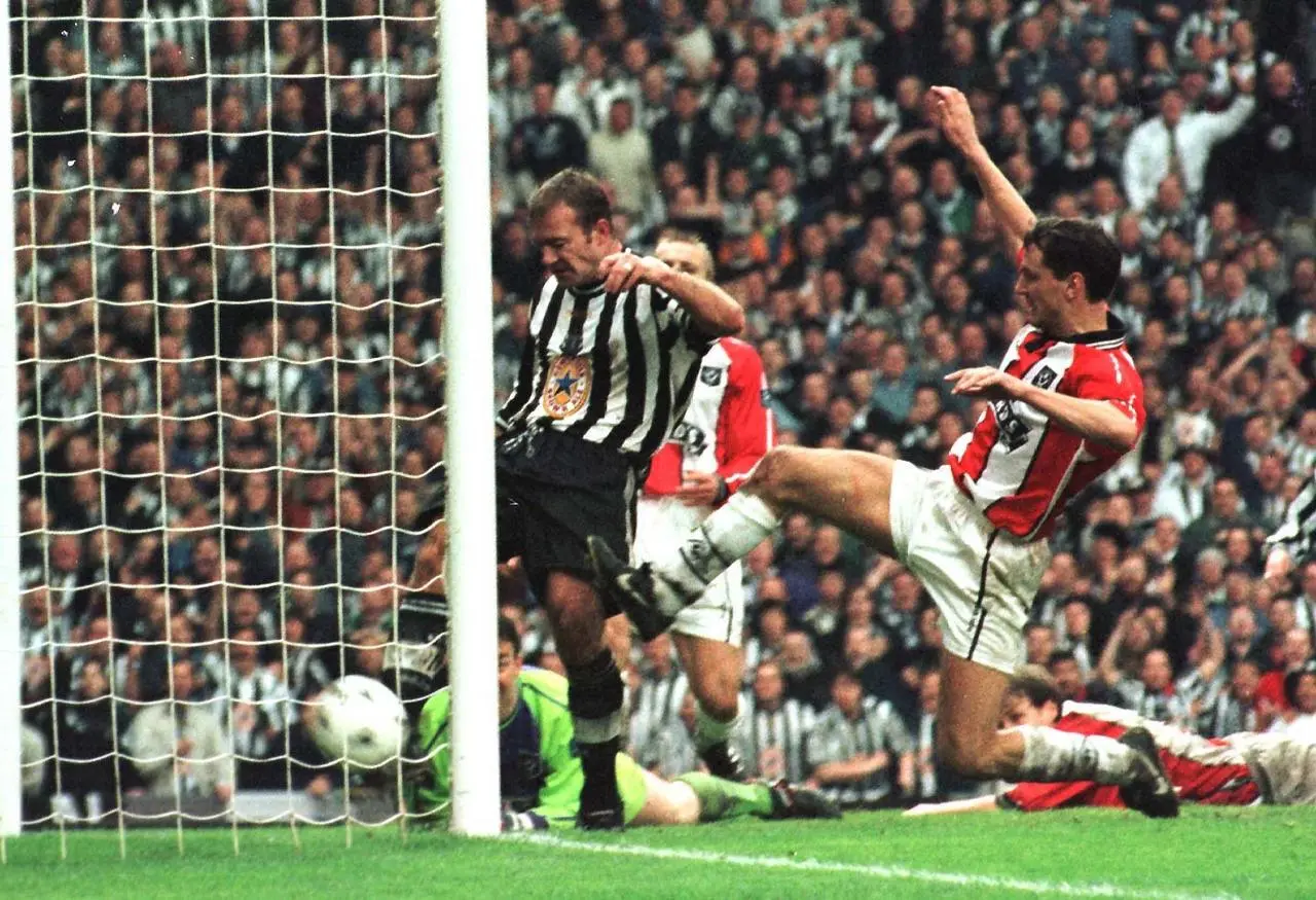 Alan Shearer fires Newcastle to FA Cup semi-final victory over Sheffield United