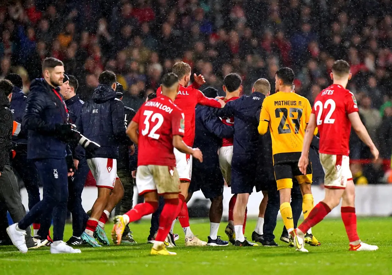 Nottingham Forest v Wolverhampton Wanderers – Carabao Cup – Quarter Final – City Ground