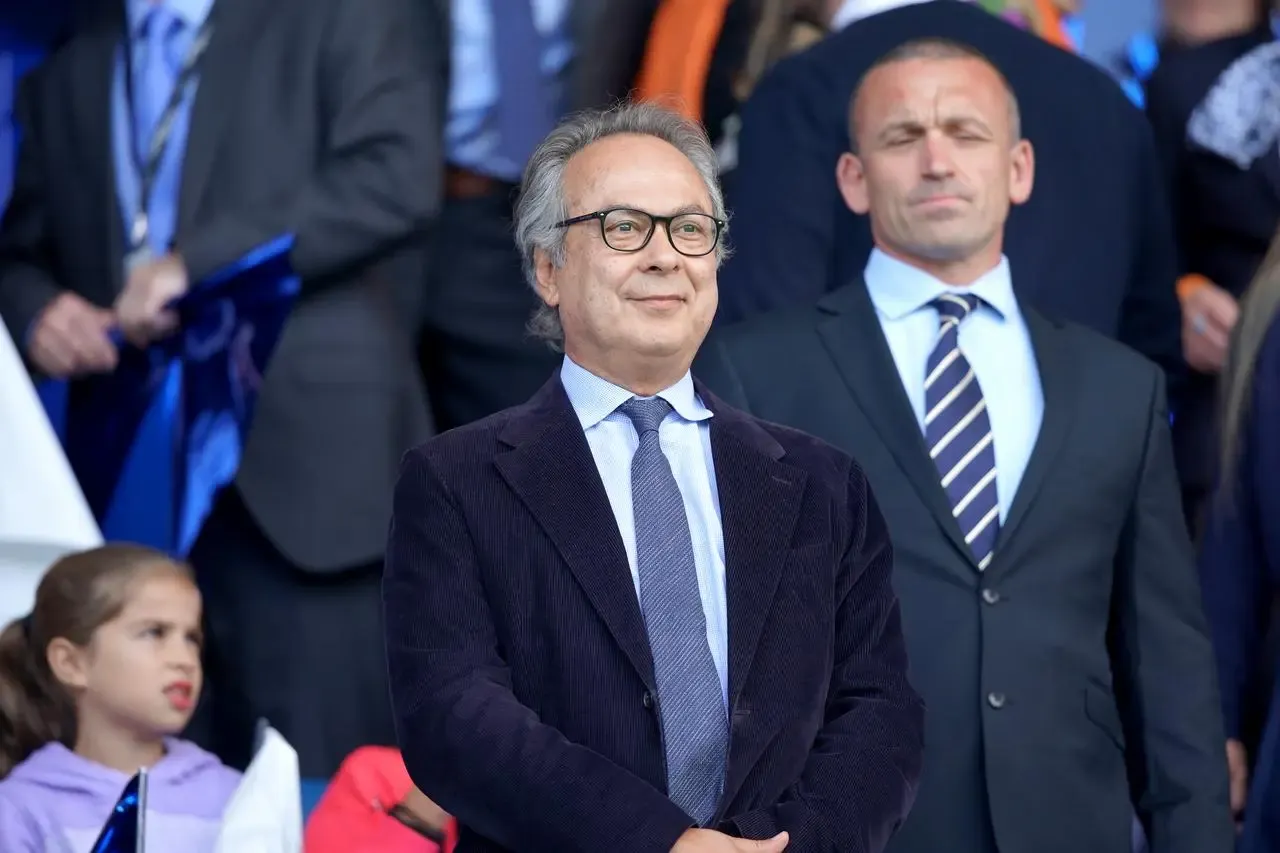 Everton owner Farhad Moshiri 