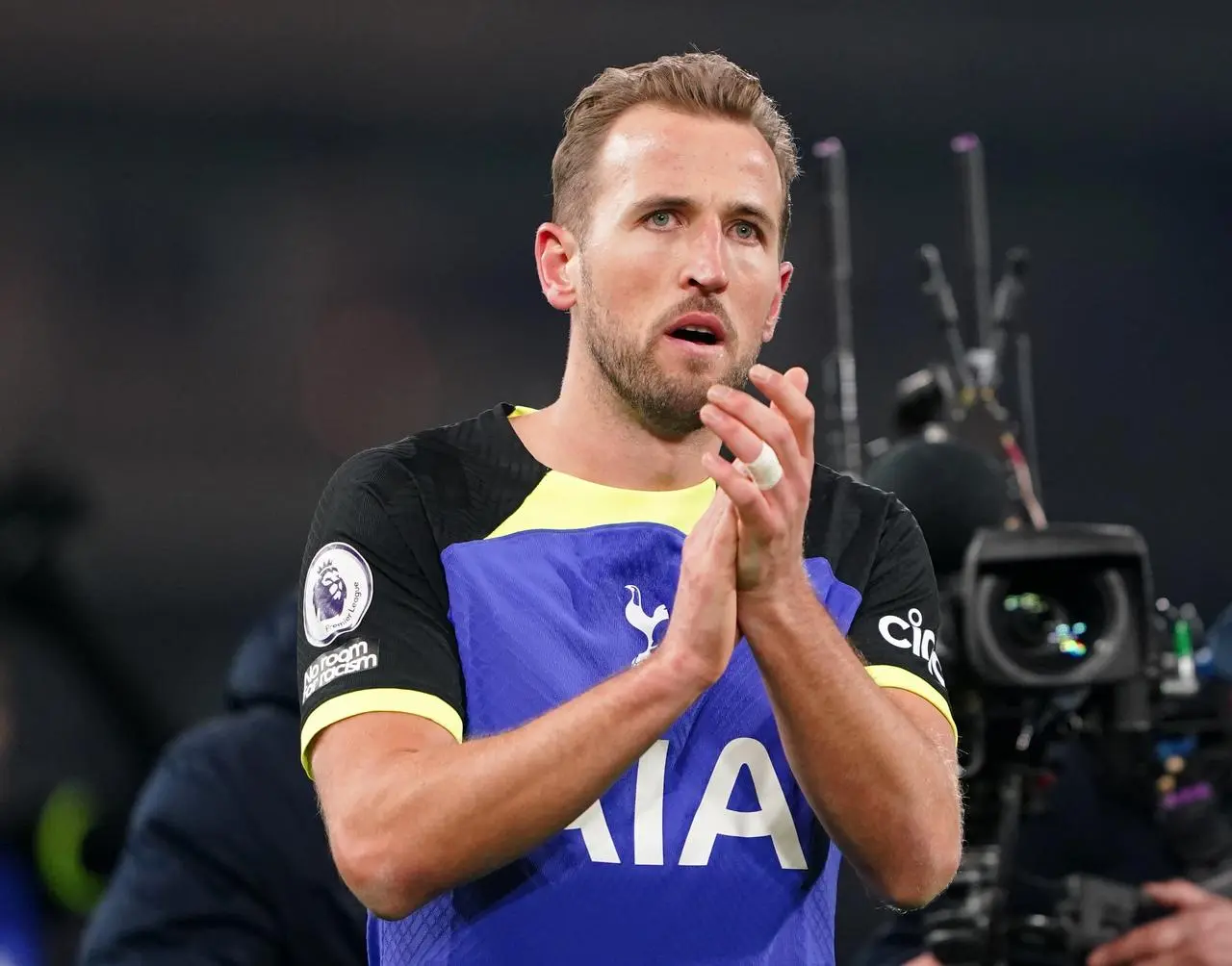 Harry Kane celebrates