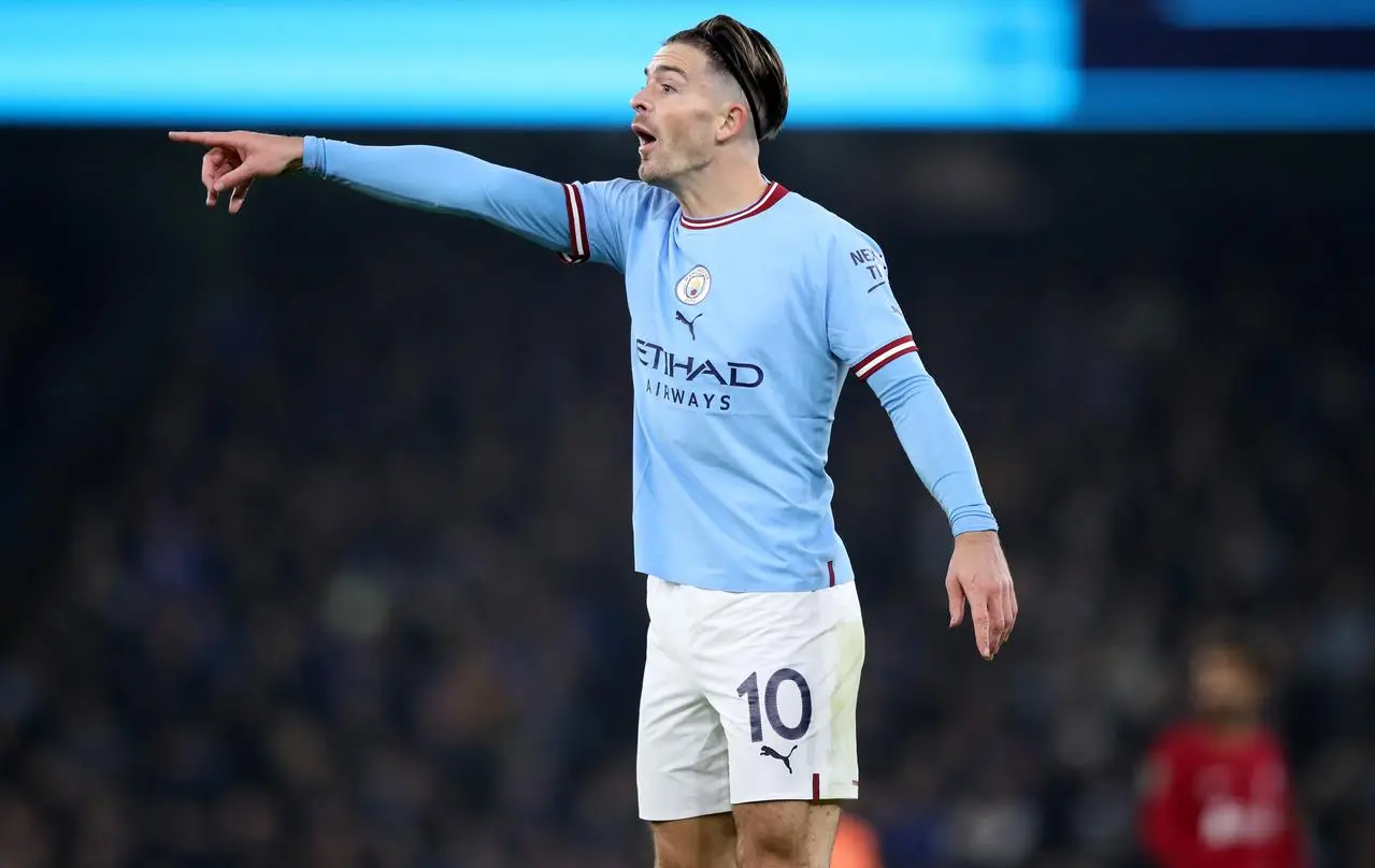 Jack Grealish during City's Carabao Cup win over Liverpool (Isaac Parkin/PA).