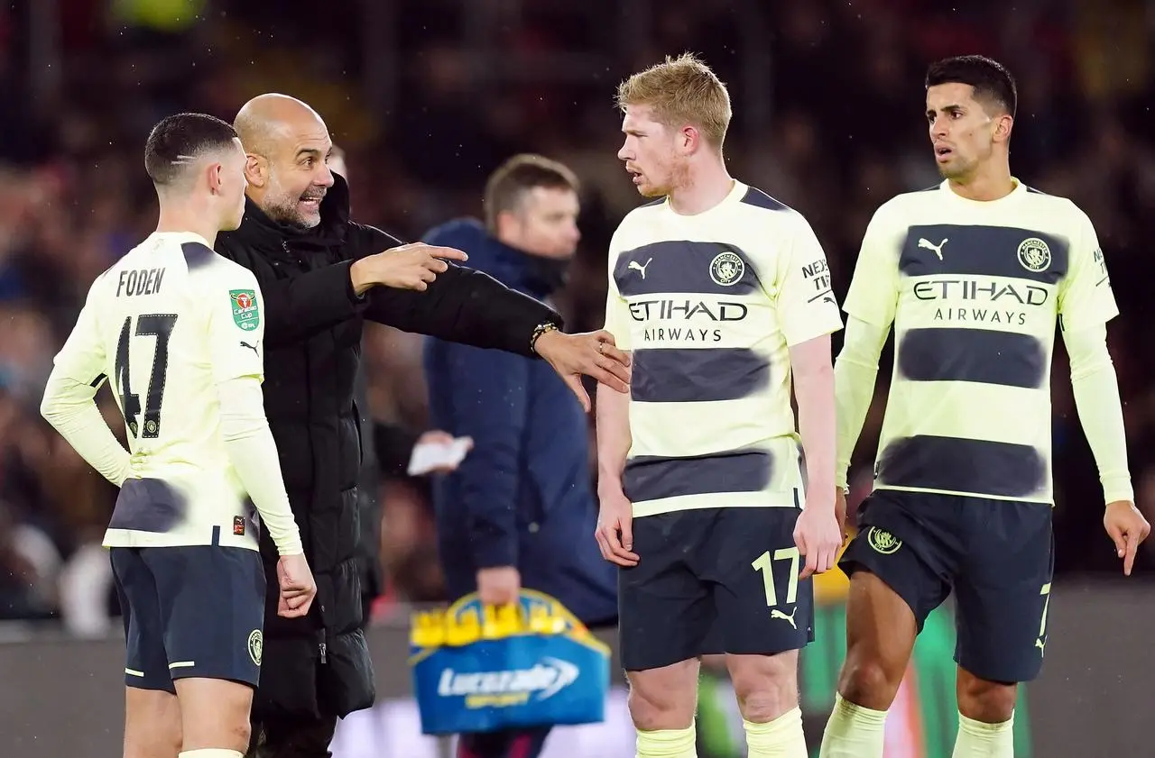 Pep Guardiola turned to Kevin De Bruyne, but Manchester City fell to defeat 