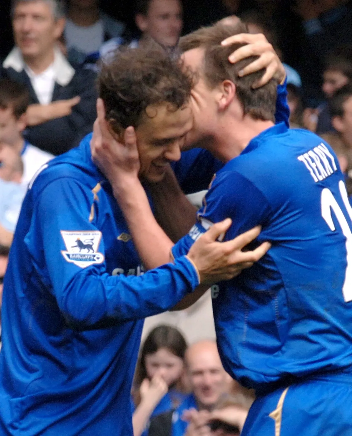 Chelsea's John Terry and Ricardo Carvalho