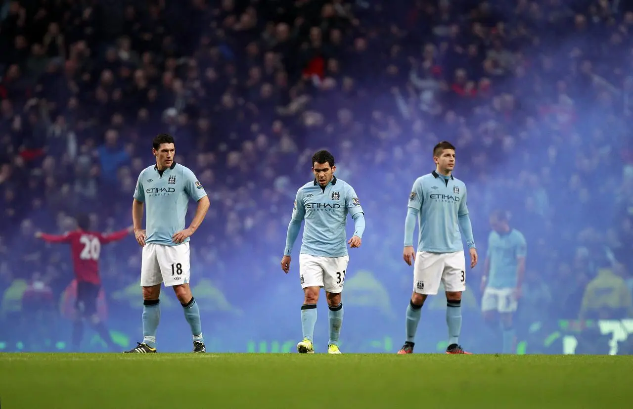 Robin van Persie scored a last-ditch winner for United in 2012