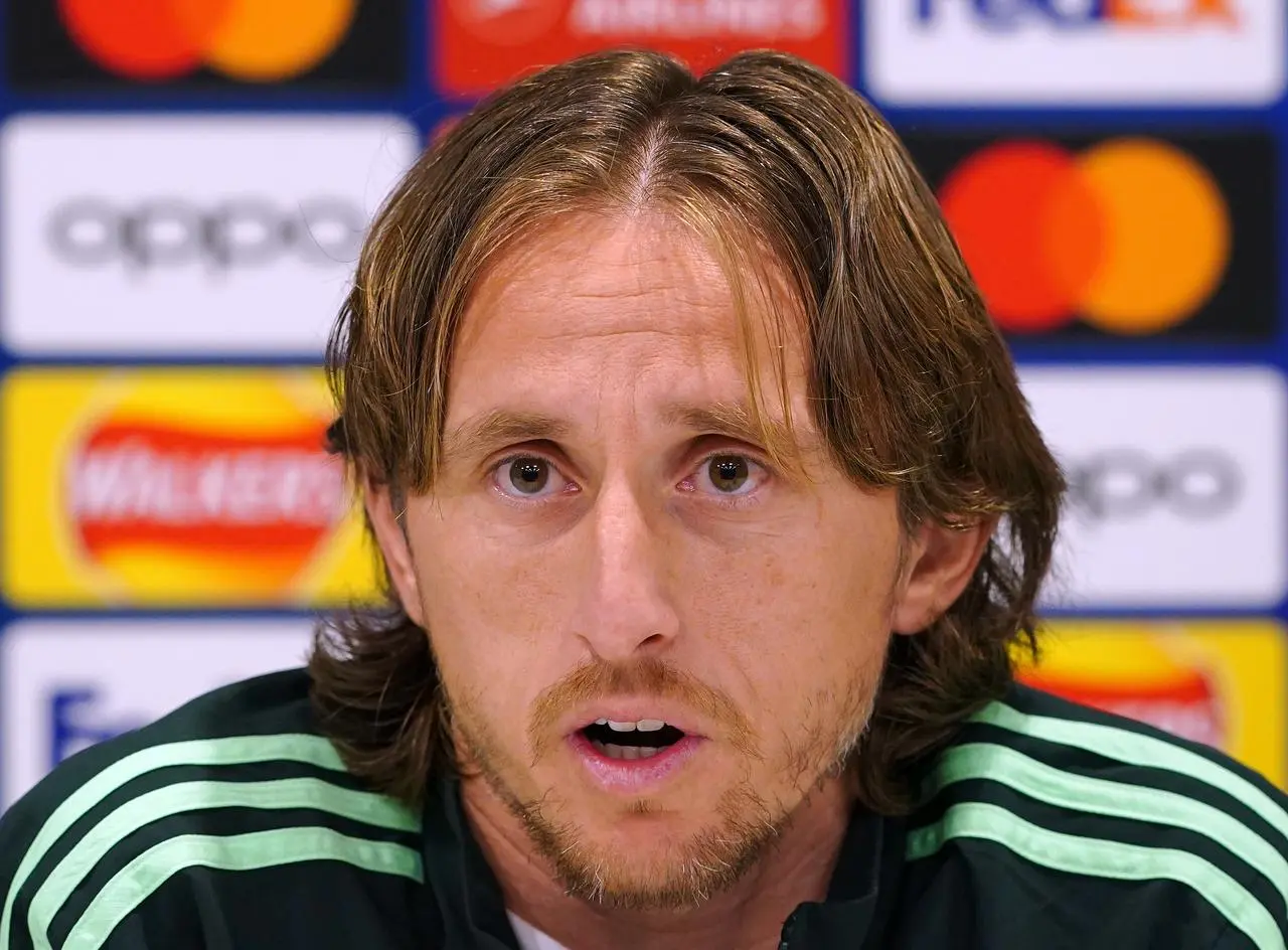 Real Madrid’s Luka Modric