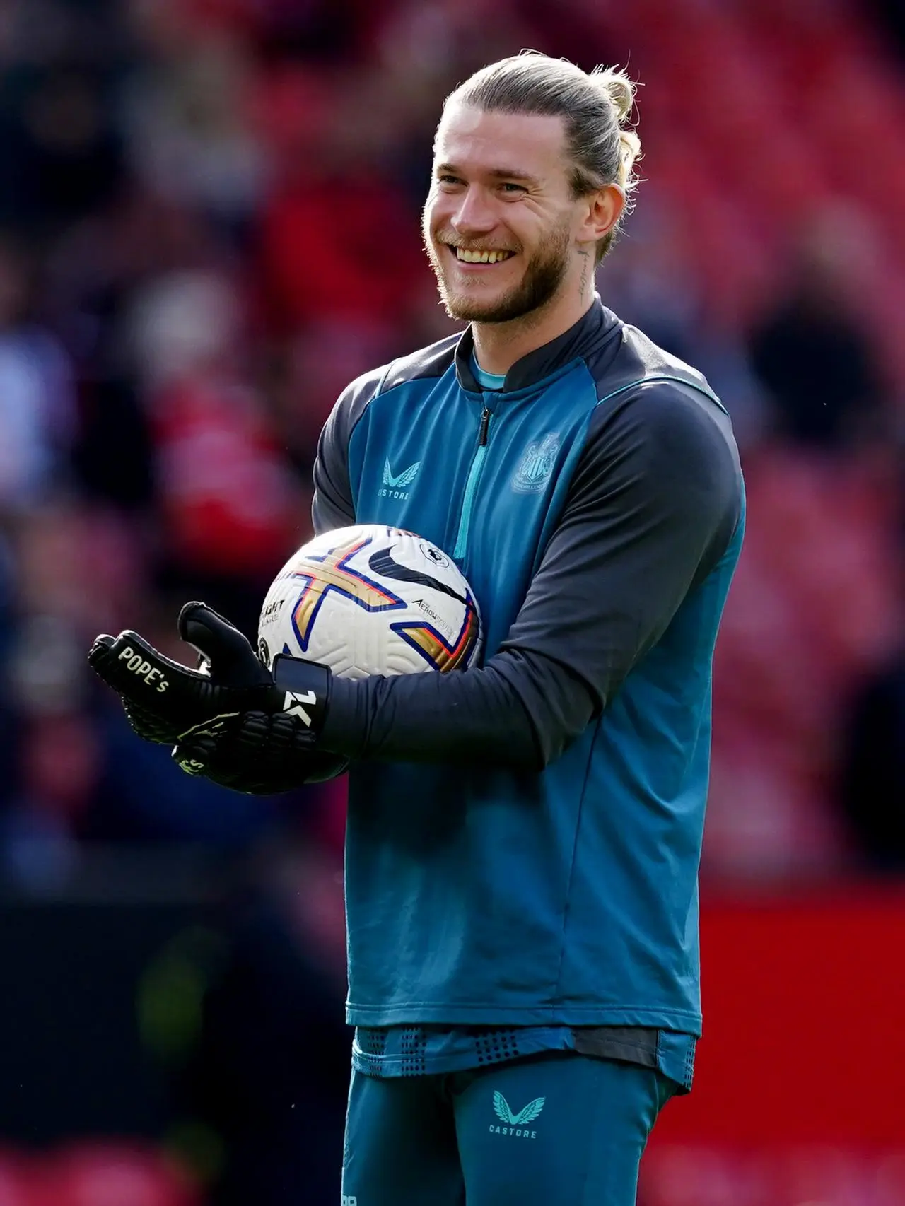 Former Liverpool keeper Loris Karius is in line to stand in for Nick Pope at Wembley