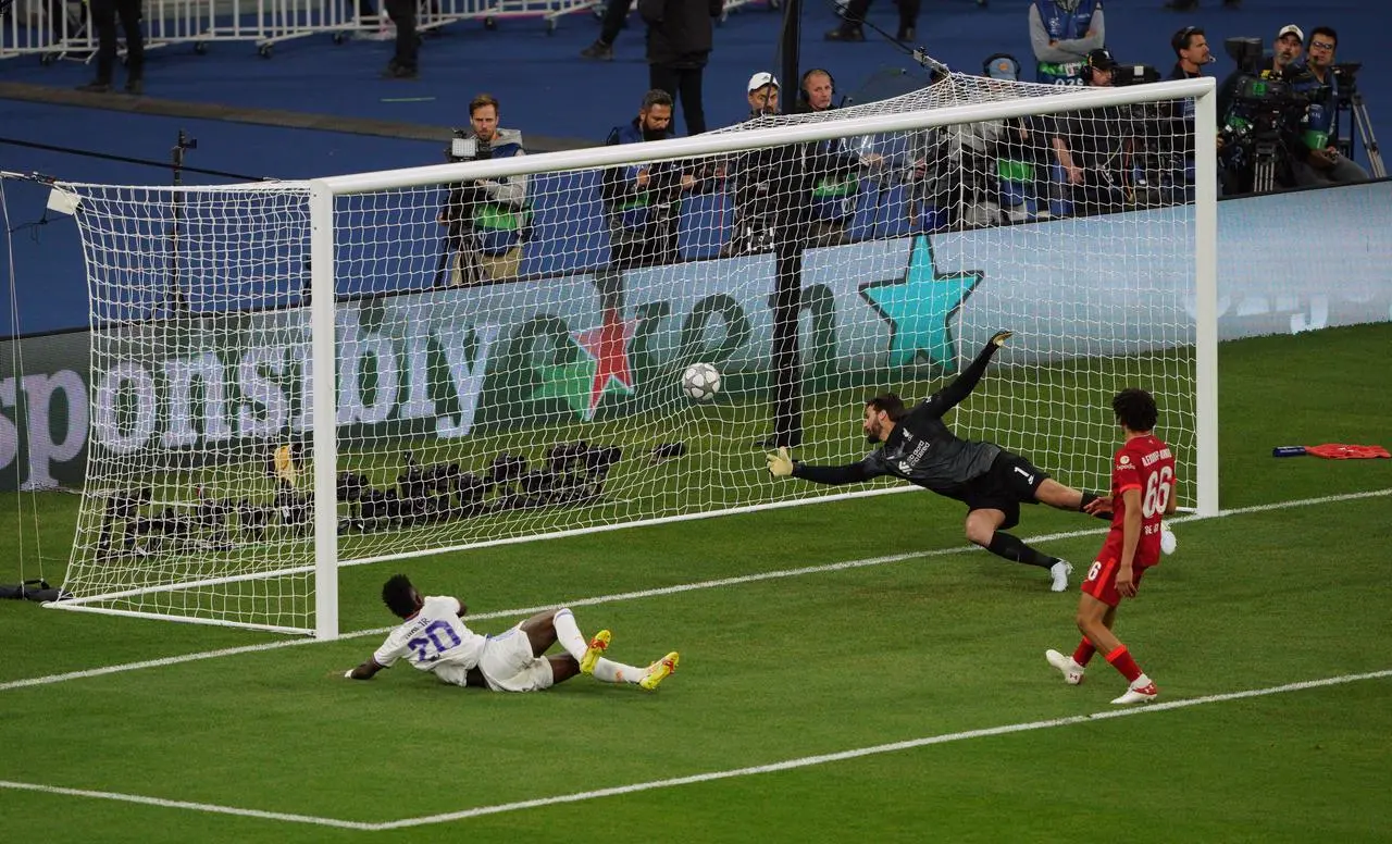 Vinicius Junior scored the winning goal in the Champions League final against Liverpool in May