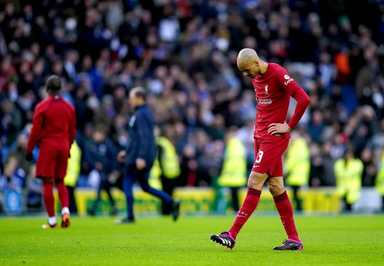 Brighton and Hove Albion v Liverpool – Emirates FA Cup – Fourth Round – AMEX Stadium