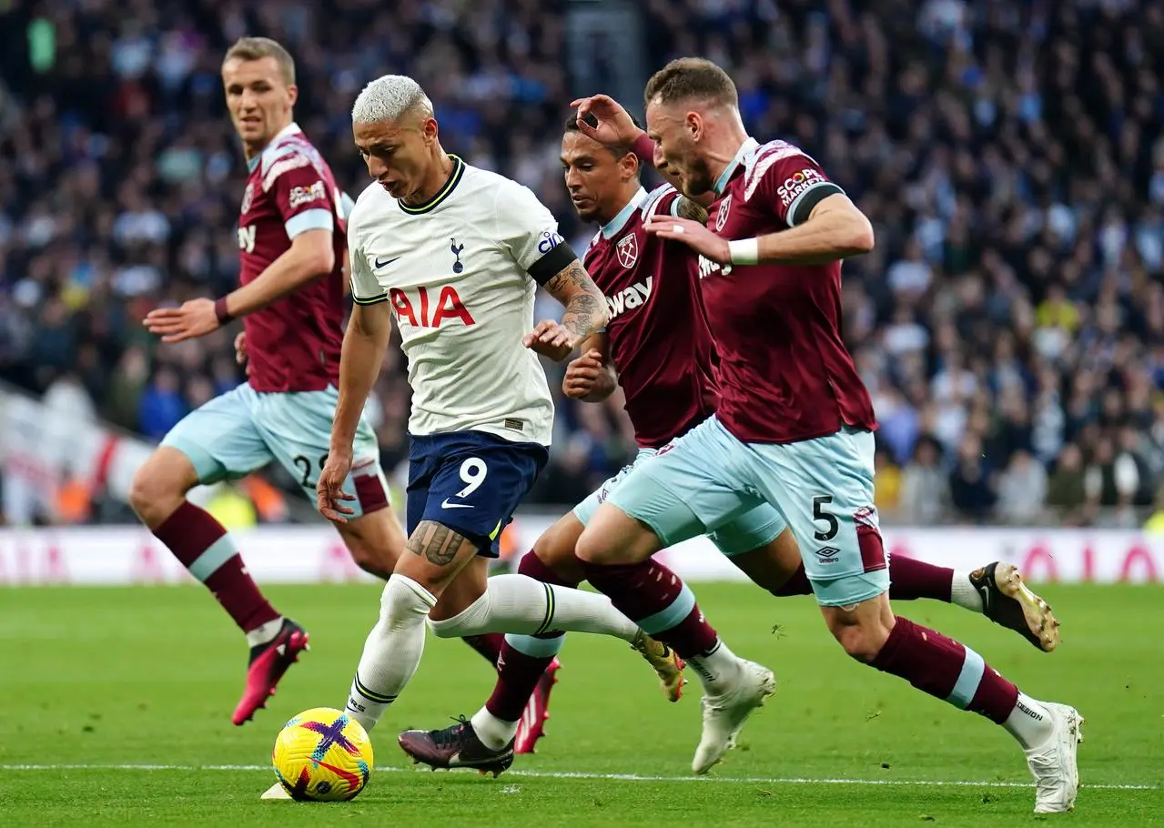 Tottenham Hotspur v West Ham United – Premier League – Tottenham Hotspur Stadium