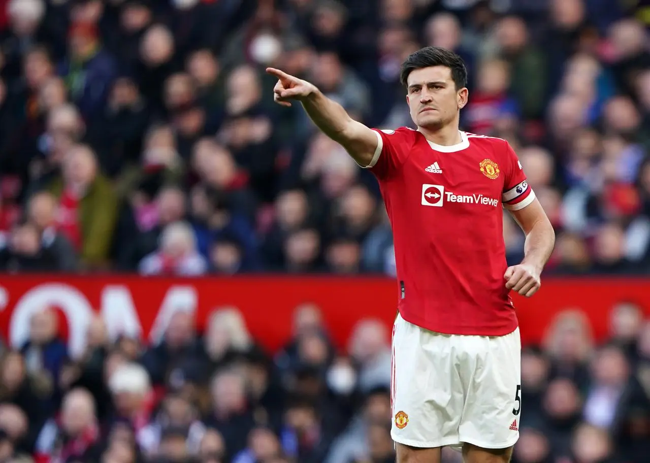 Manchester United's Harry Maguire