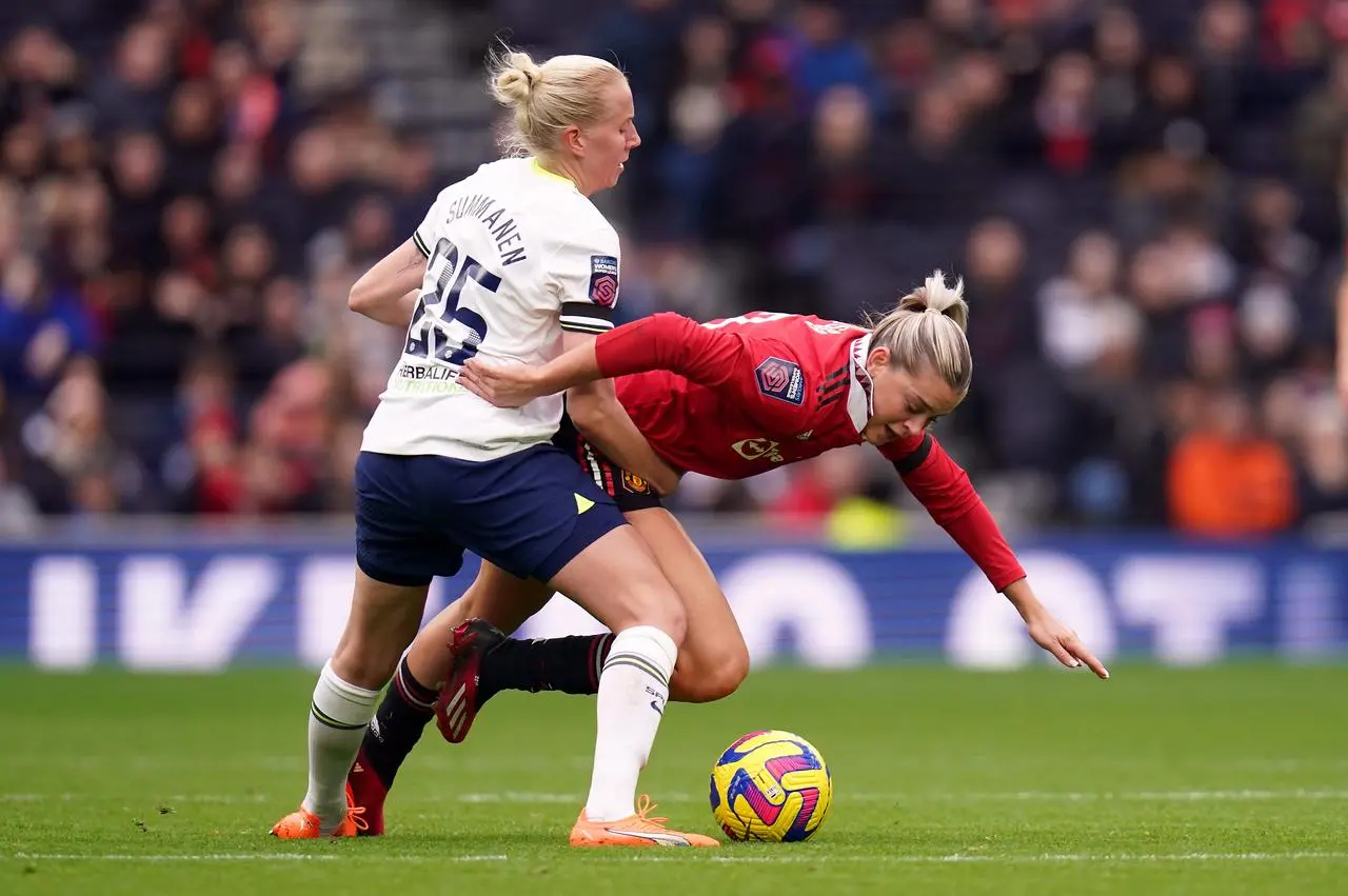 Tottenham Hotspur v Manchester United – Barclays Women’s Super League – Tottenham Hotspur Stadium