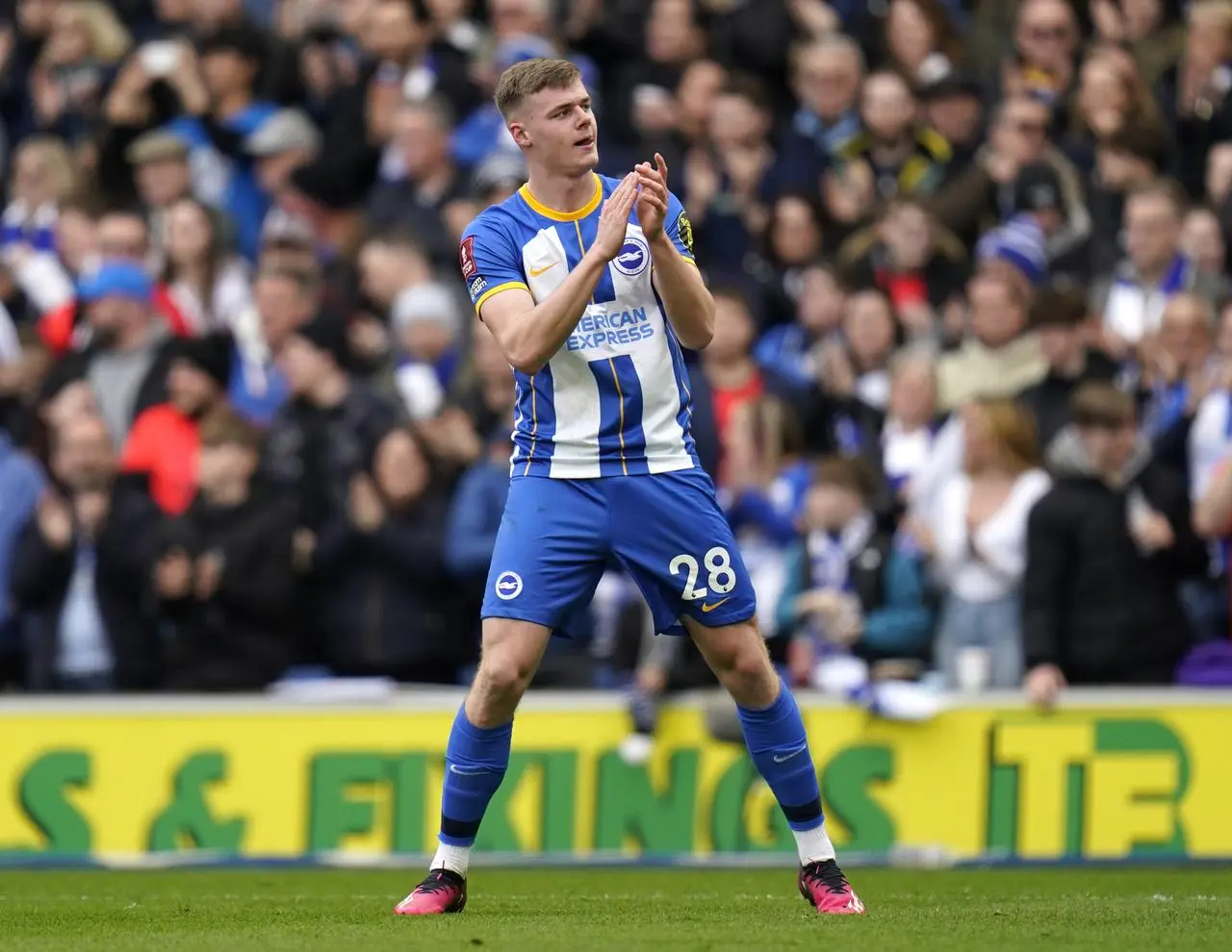 Brighton and Hove Albion v Grimsby Town – Emirates FA Cup – Quarter Final – The AMEX