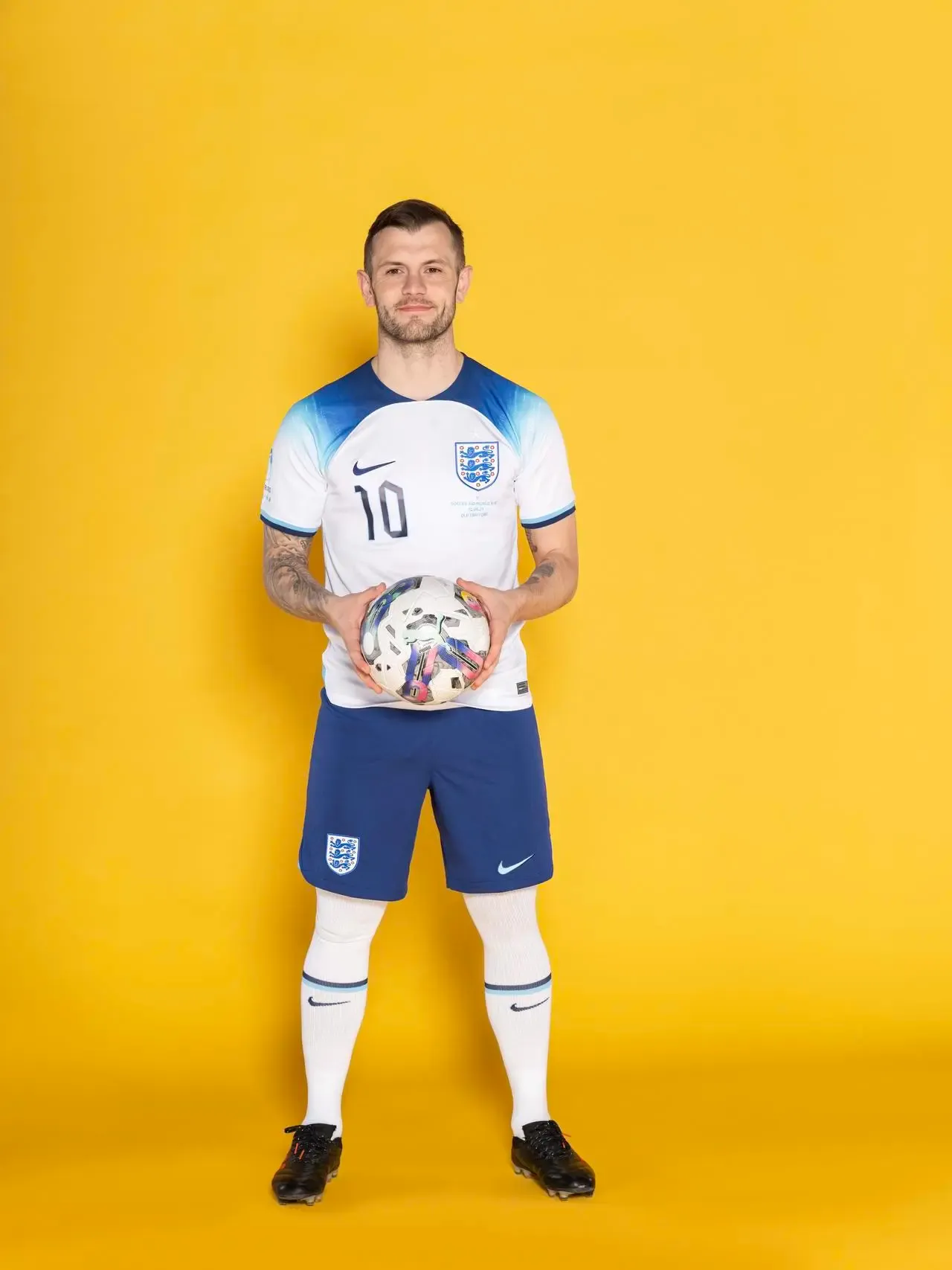 Jack Wilshere of England is playing at Soccer Aid for UNICEF 2023 (Daniel Hambury/UNICEF UK)