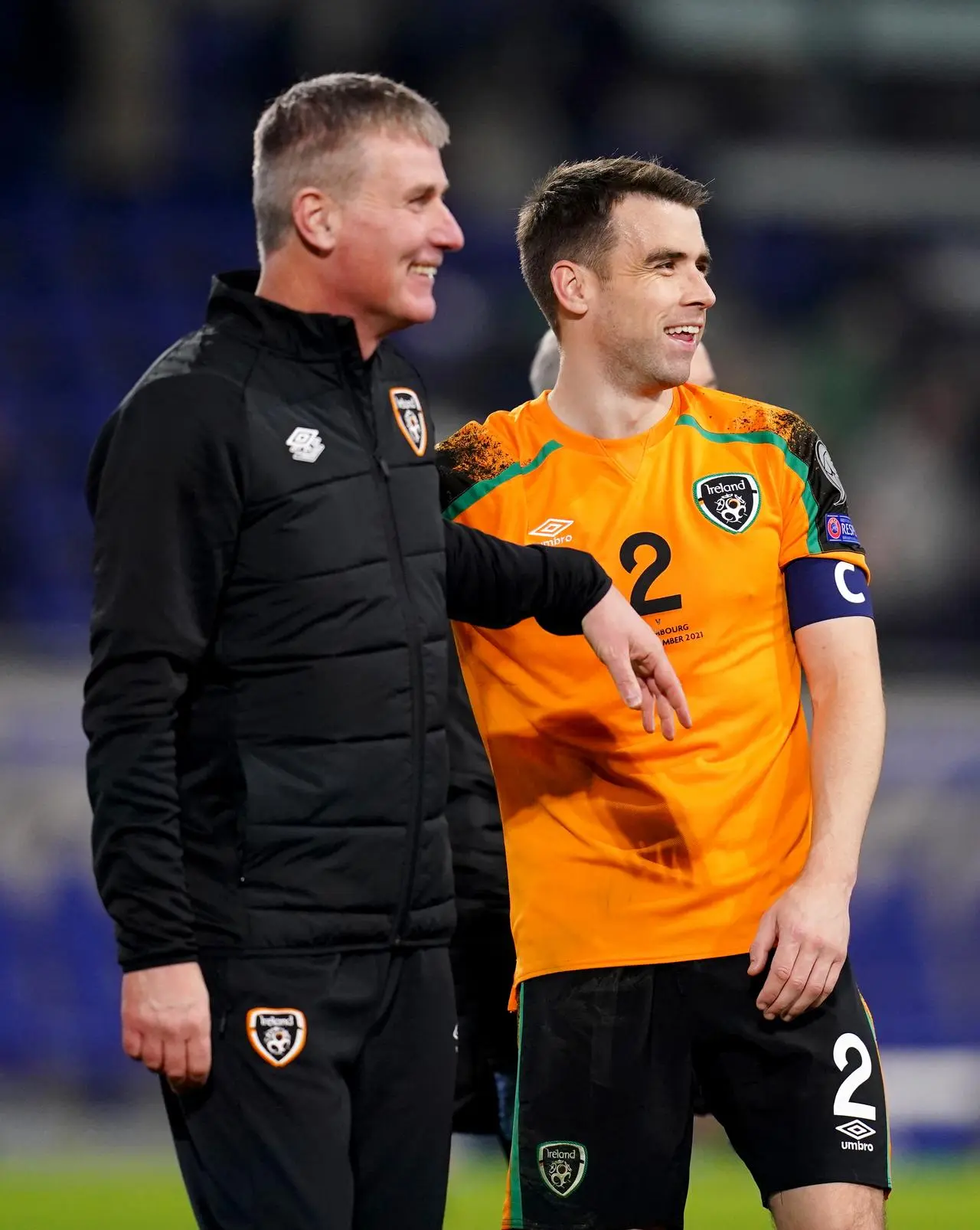 Republic of Ireland manager Stephen Kenny has a fitness doubt over skipper Seamus Coleman