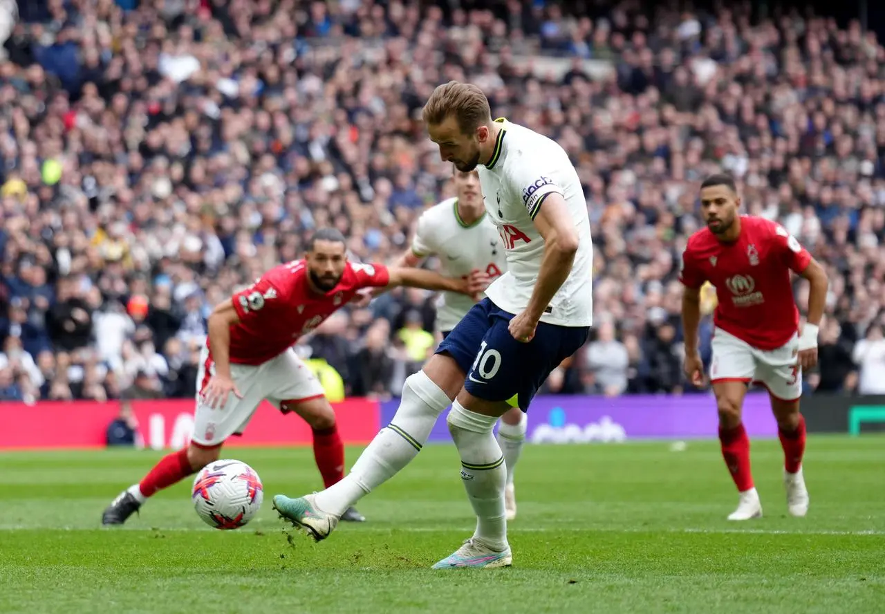 Harry Kane scored from the spot