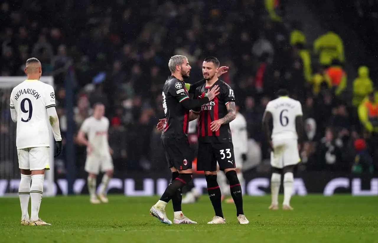 Tottenham Hotspur v AC Milan – UEFA Champions League – Round of Sixteen – Second Leg – Tottenham Hotspur Stadium