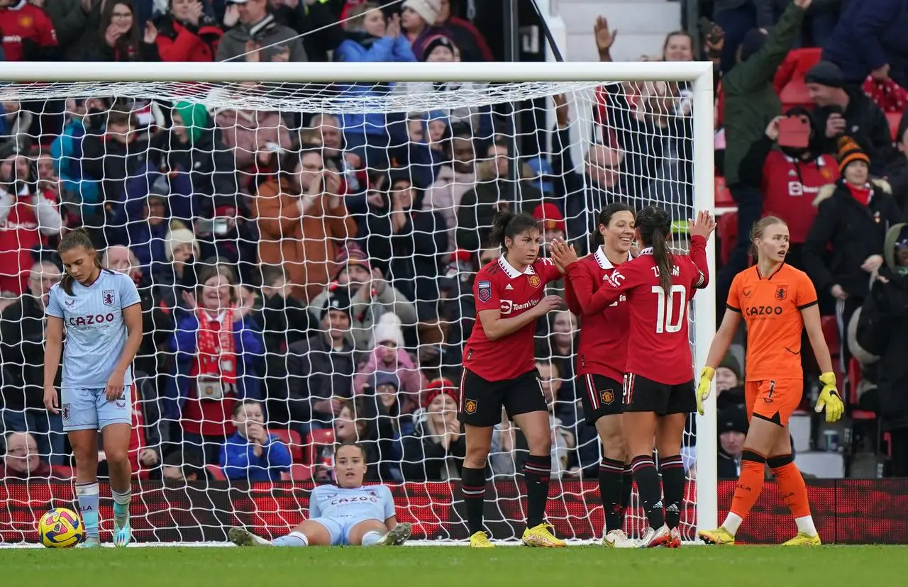 Williams scores against Aston Villa (Tim Goode/PA)