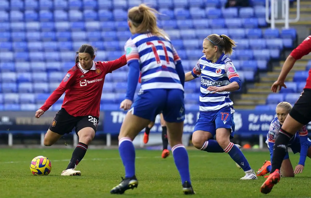 Williams hits the winner against Reading in January (Tim Goode/PA)