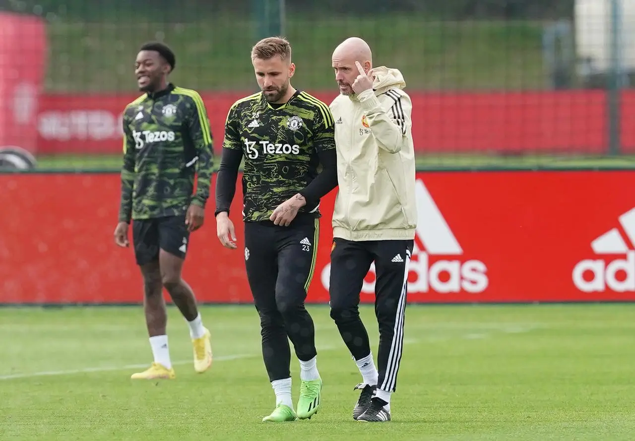 Luke Shaw is full of admiration for Erik ten Hag