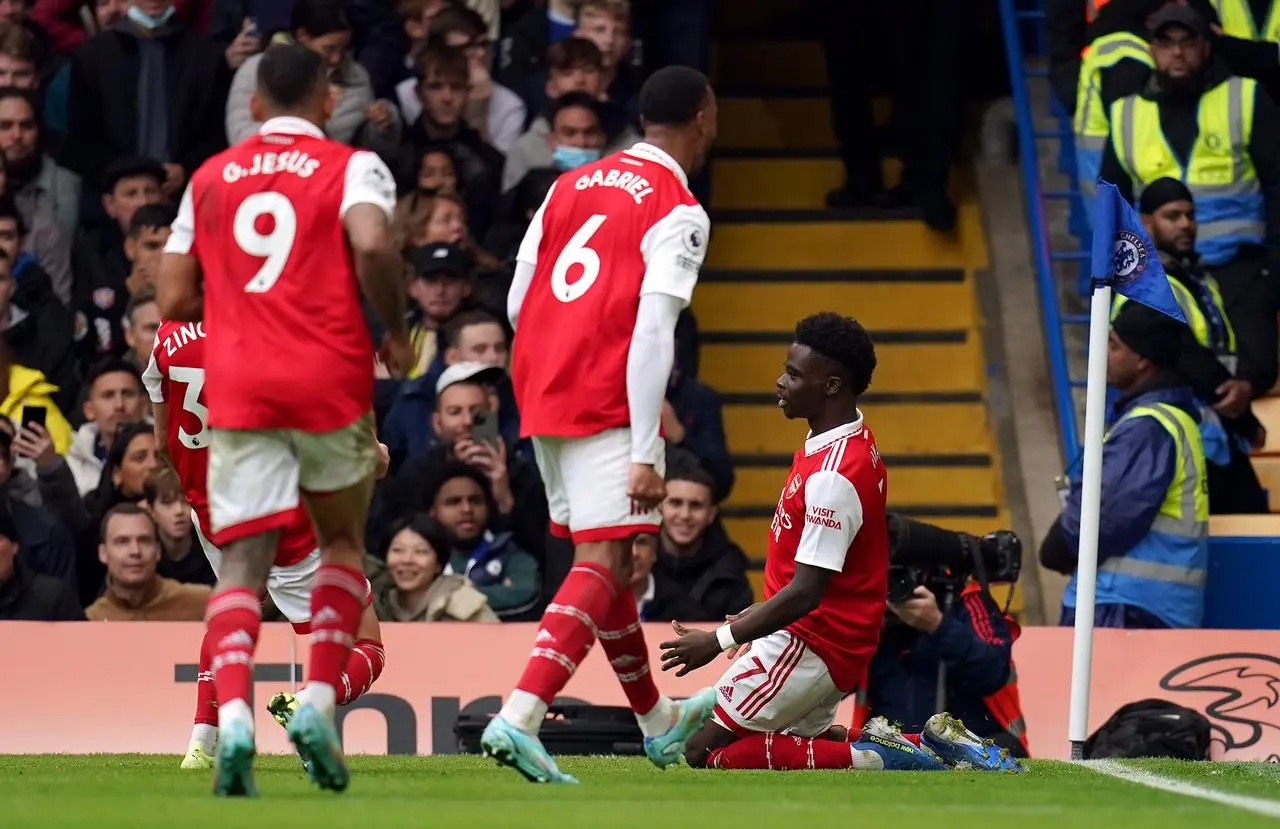 Arsenal won 1-0 at Stamford Bridge earlier in the season