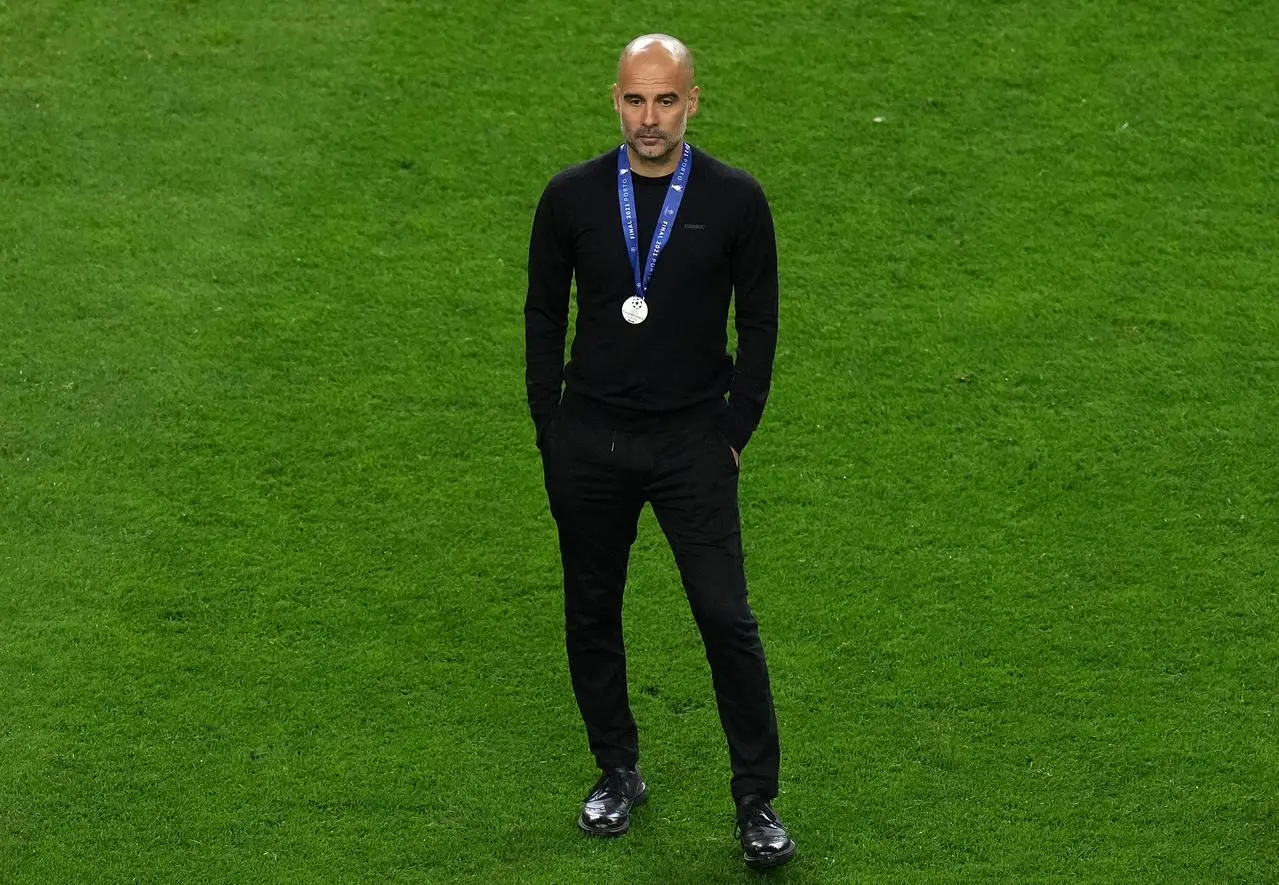 Pep Guardiola's City were beaten by Chelsea in the 2021 Champions League final.