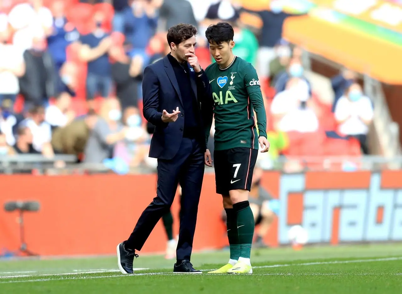 Ryan Mason previously managed Tottenham in their 2021 Carabao Cup final defeat to Manchester City