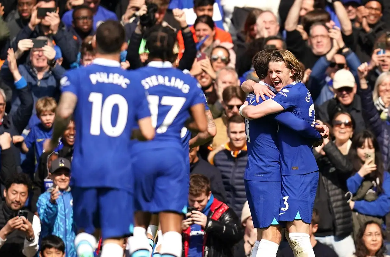 Chelsea celebrate