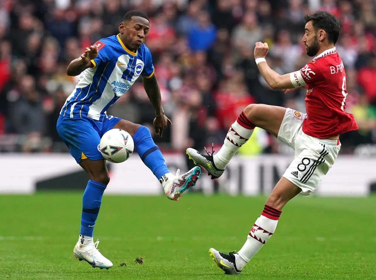 Brighton and Hove Albion v Manchester United – Emirates FA Cup – Semi Final – Wembley Stadium