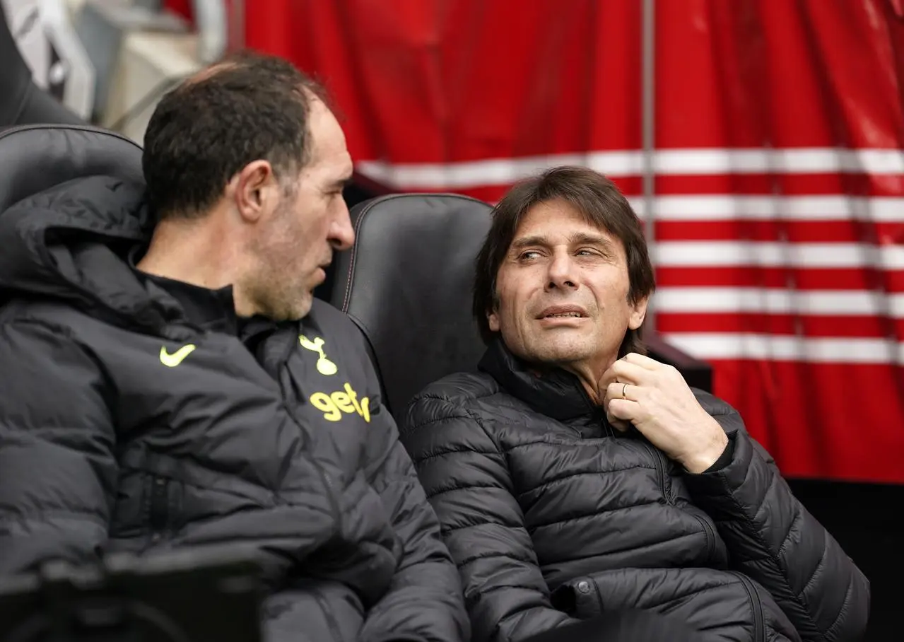 Cristian Stellini and Antonio Conte file photo