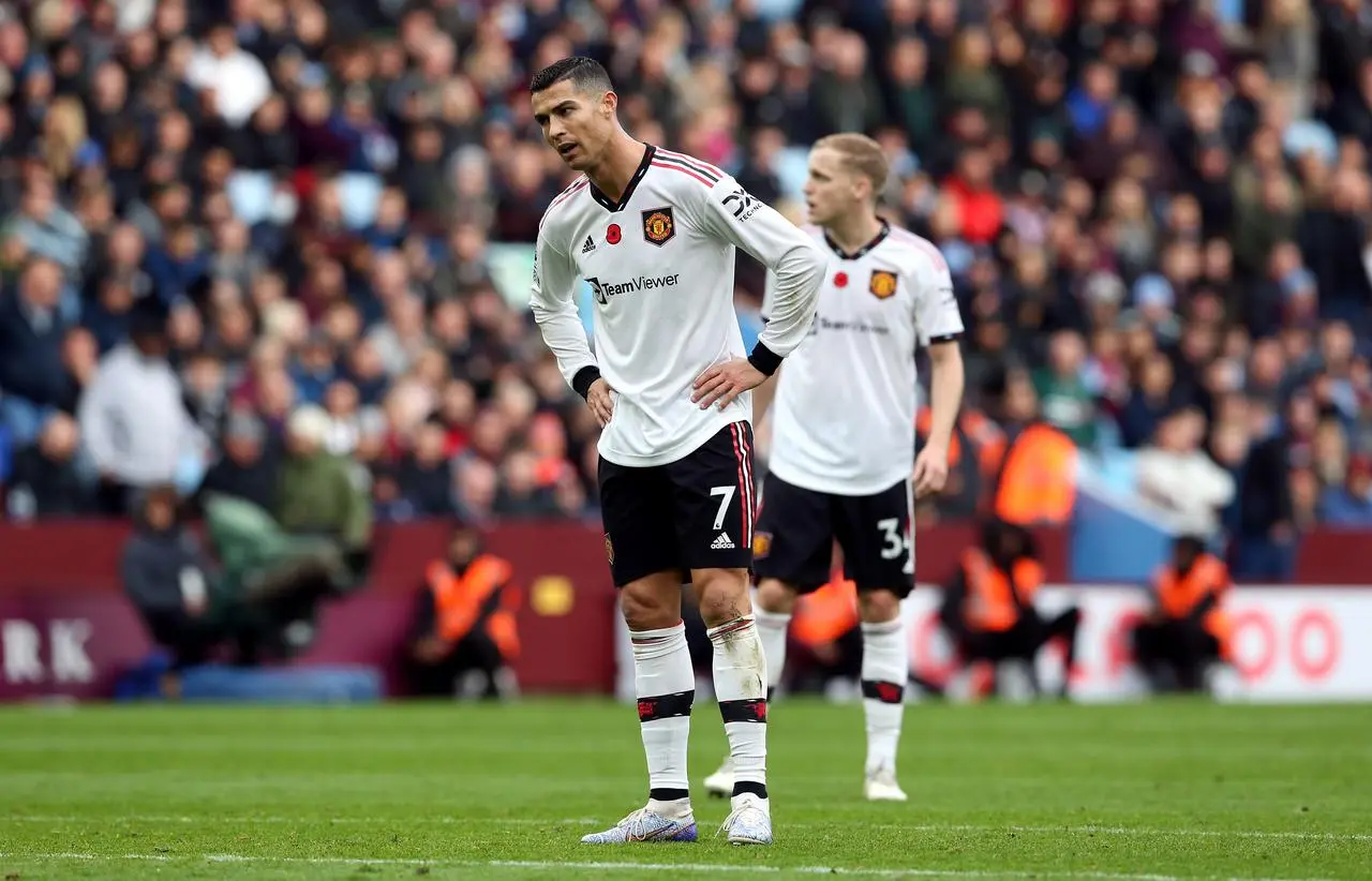 Cristiano Ronaldo's final match at United ended in defeat