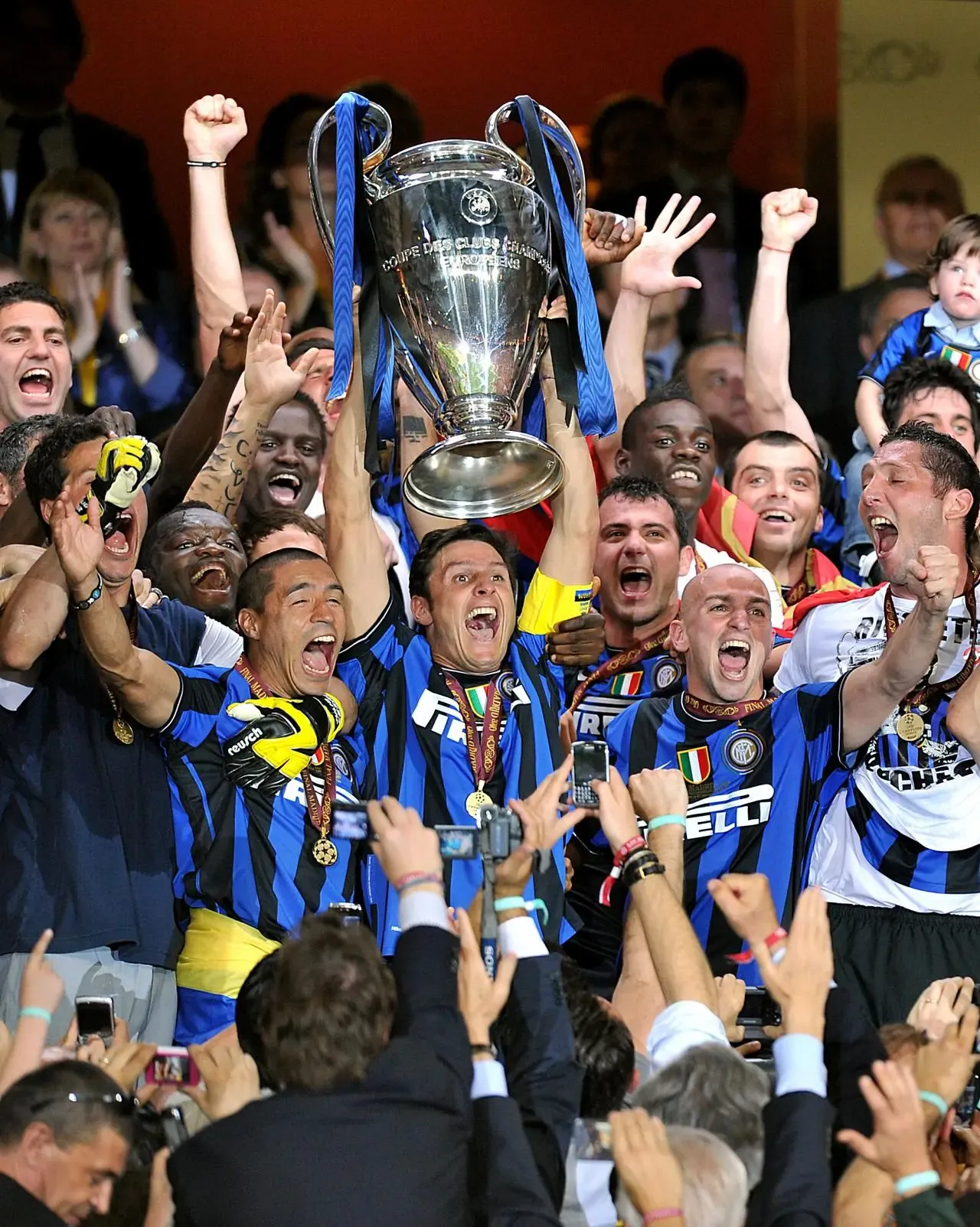 Inter won the Champions League after ousting Guardiola’s Barcelona