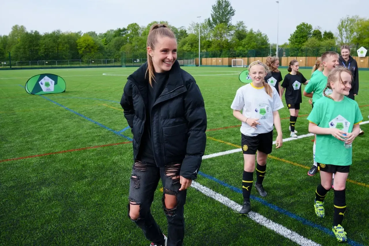 It is one of 23 Football Foundation-funded pitches that will be named after each of the Lionesses from last summer’s Euros triumph