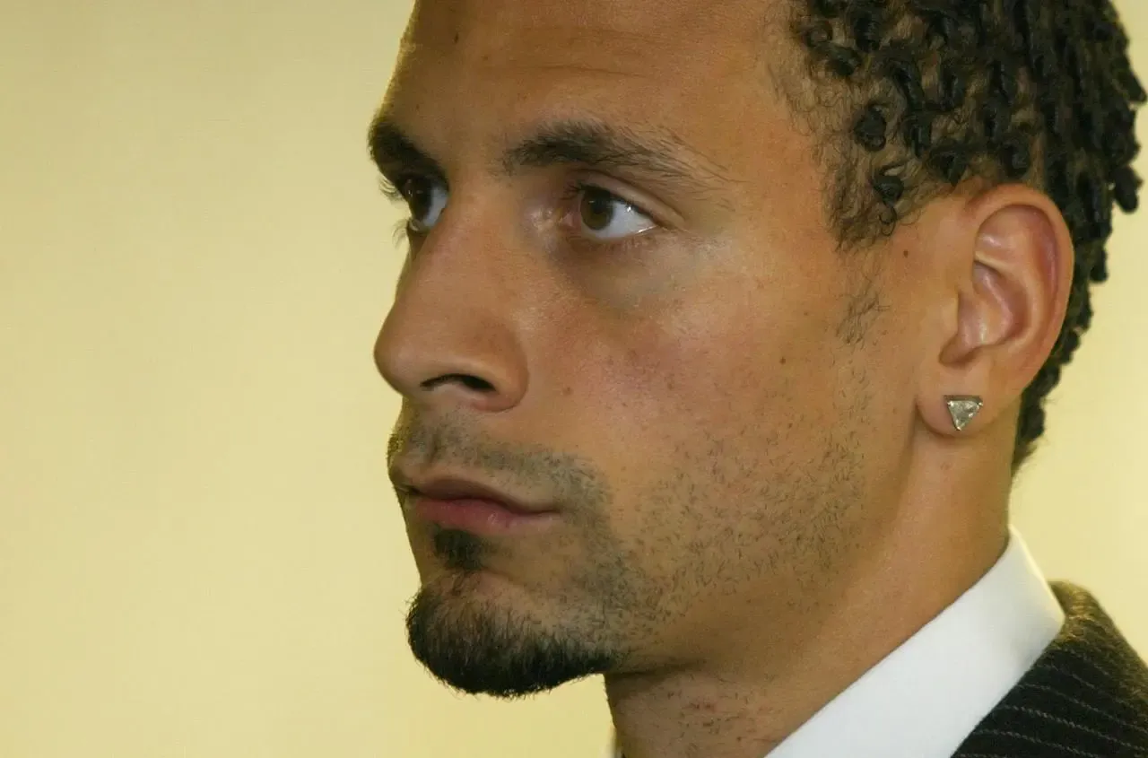 Rio Ferdinand was banned for eight months for missing a drugs test