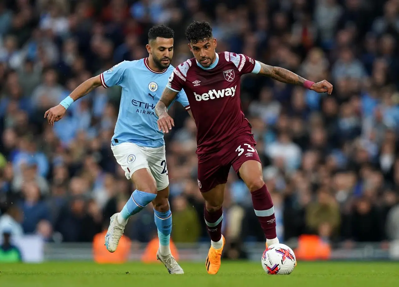 West Ham started solidly but faded at the Etihad Stadium