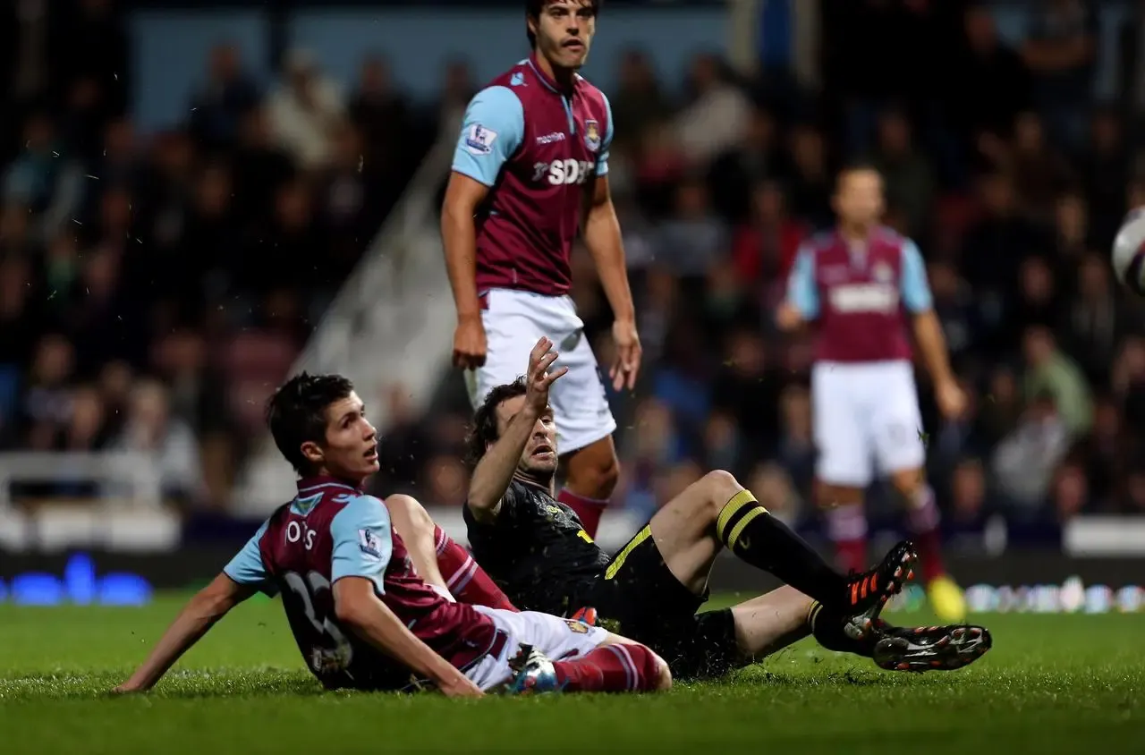 Dan Potts played for West Ham at senior level from 2011 to 2015 before making the switch to Luton 