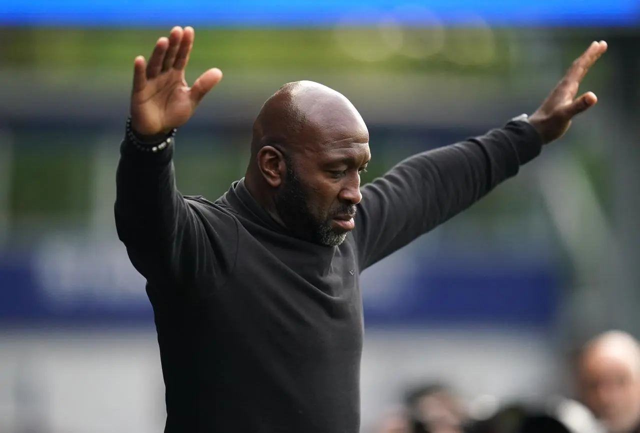 Sheffield Wednesday boss Darren Moore acknowledges the crowd after his side's thrilling fightback in the second leg of their play-off semi-final 