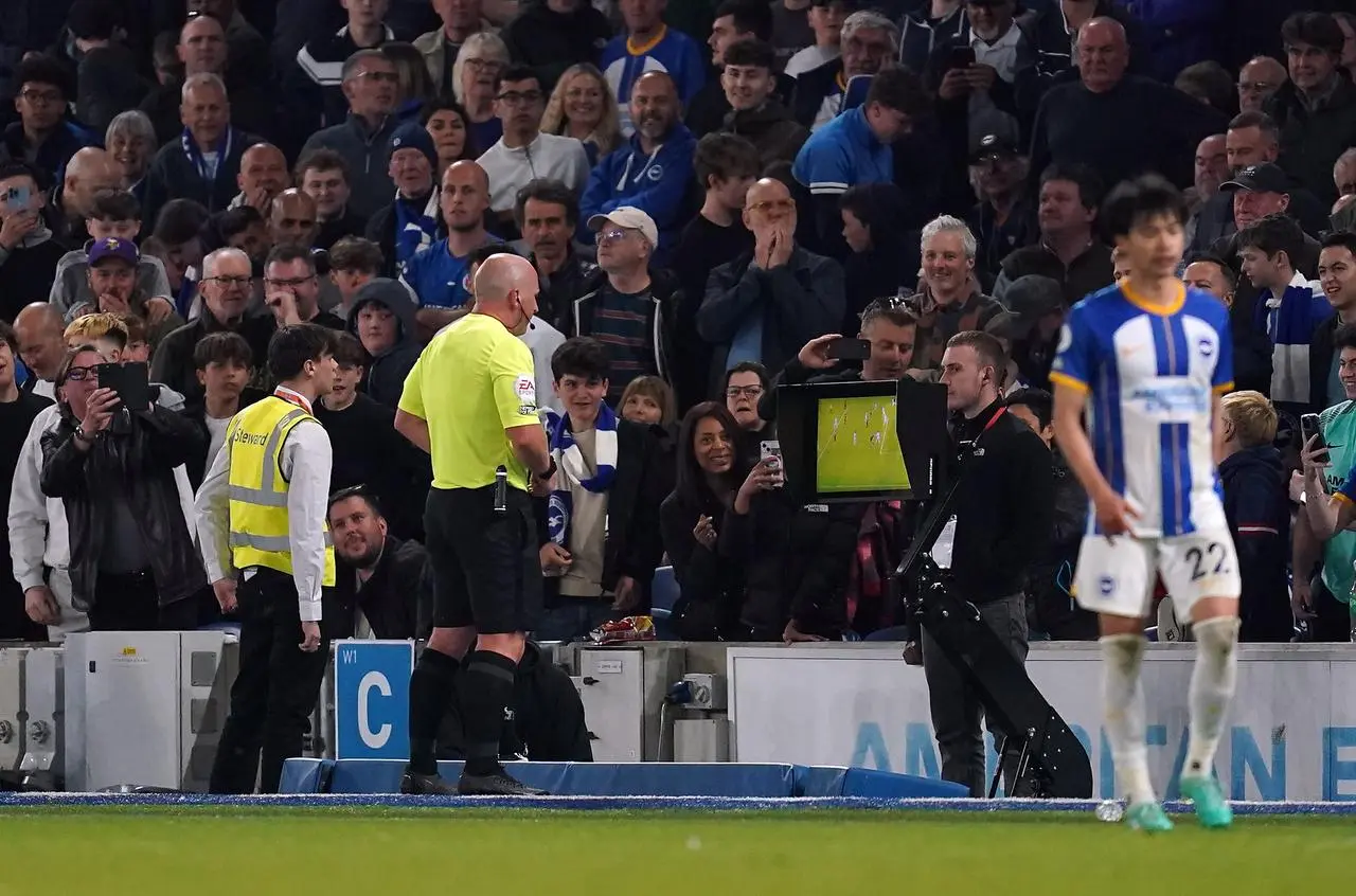 Referee Simon Hooper disallowed Erling Haaland’s late goal following intervention from Stockley Park 