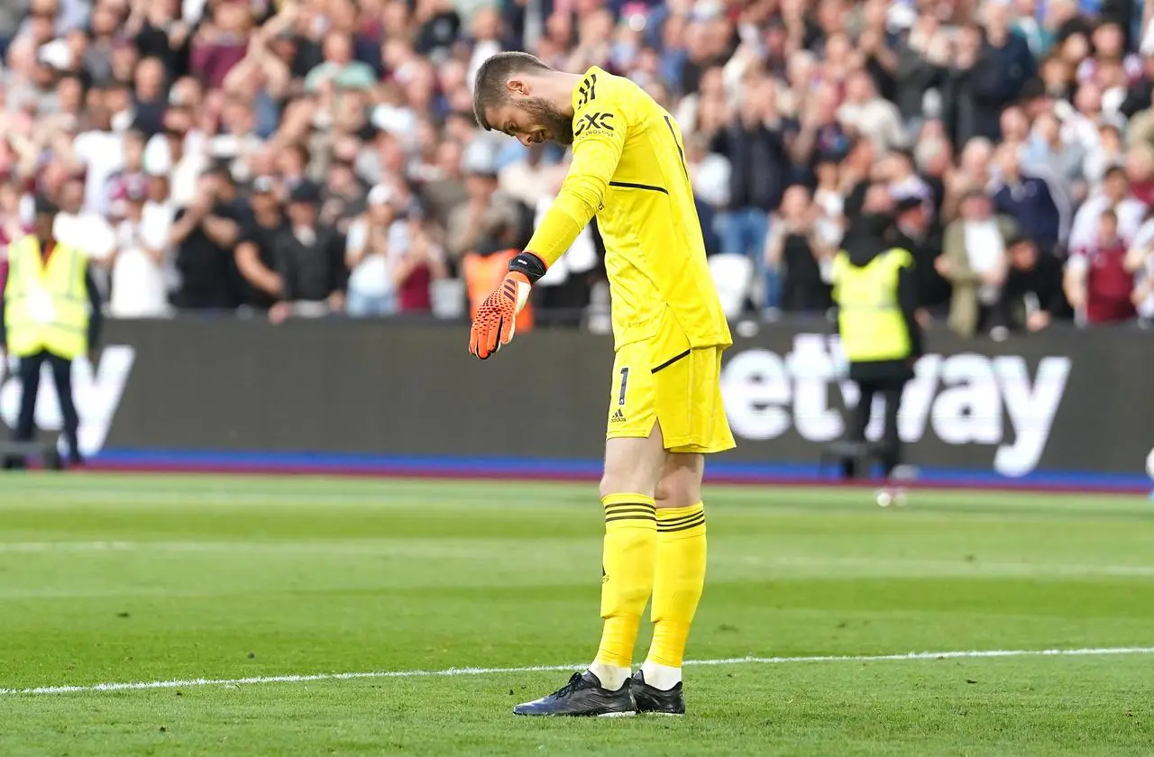 Manchester United goalkeeer David De Gea