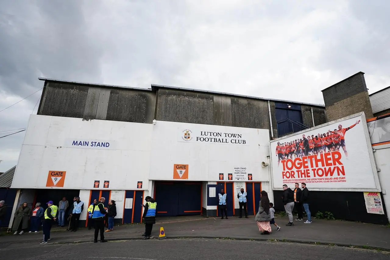 Luton’s Kenilworth Road ground 