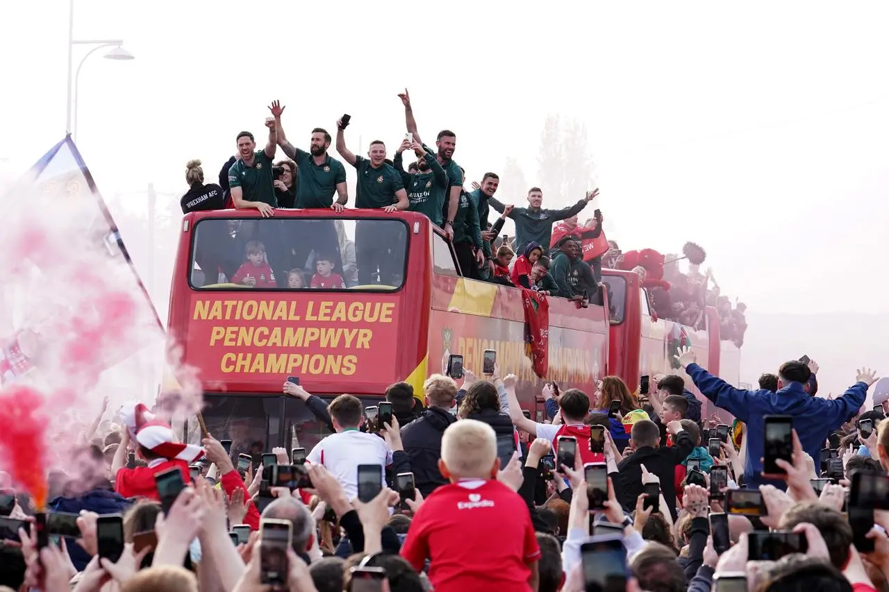 Wrexham Victory Parade