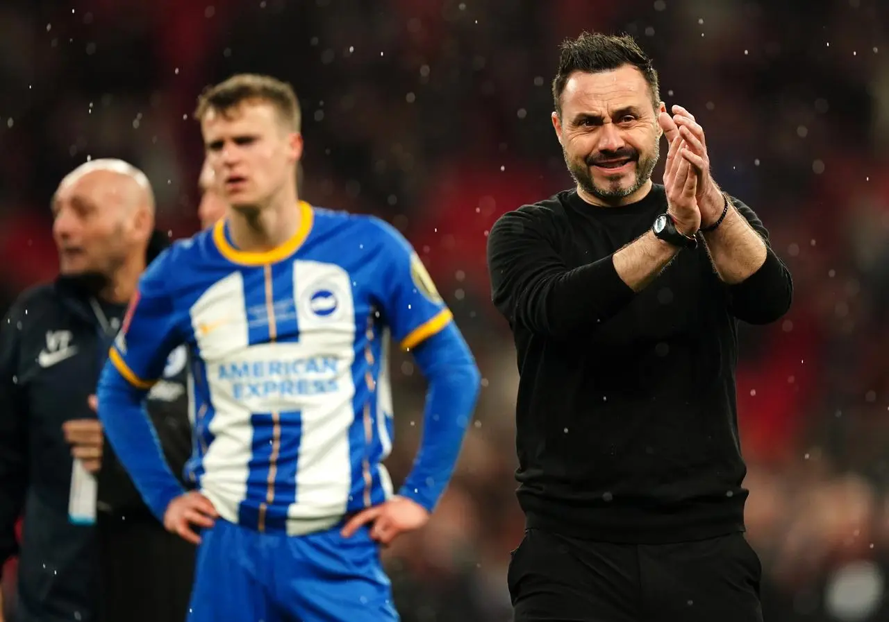 Brighton boss Roberto De Zerbi likes what he has seen from his team this season 